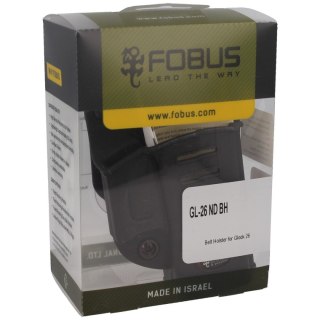 Kabura Fobus Glock 26, 27, 33 Prawa (GL-26 ND BH) Fobus