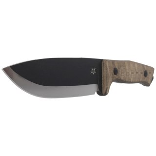 Nóż FOX Bushman Bushcraft Canvas Micarta 160mm (FX-609 OD) FOX