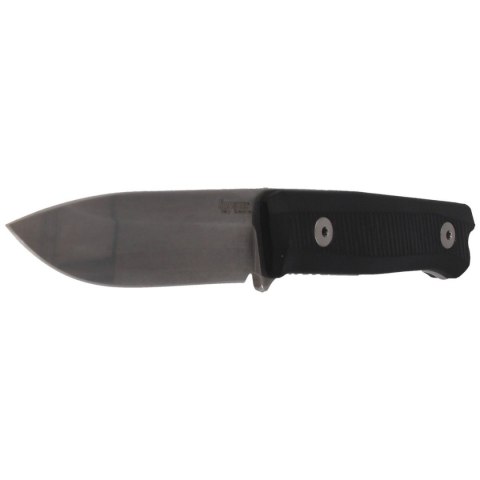 Nóż LionSteel Bushcraft G10 Black, Stone Washed (B40 GBK) LionSteel