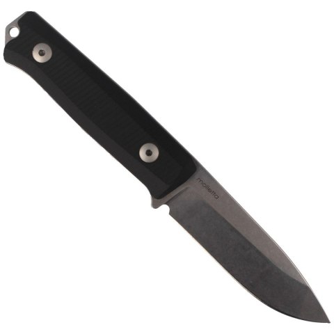 Nóż LionSteel Bushcraft G10 Black, Stone Washed (B40 GBK) LionSteel
