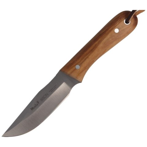 Nóż Muela Bison-9.OL Olive Wood, Satin X50CrMoV15 Muela