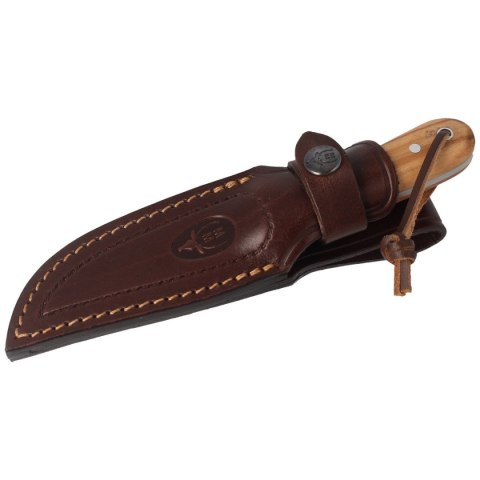 Nóż Muela Bison-9.OL Olive Wood, Satin X50CrMoV15 Muela