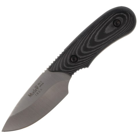 Nóż Muela Full Tang Black Micarta, Satin X50CrMoV15 (IBEX-8M) Muela