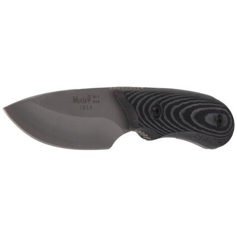Nóż Muela Full Tang Black Micarta, Satin X50CrMoV15 (IBEX-8M) Muela