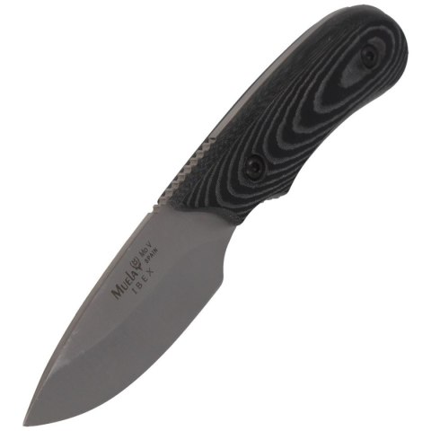 Nóż Muela Full Tang Black Micarta, Satin X50CrMoV15 (IBEX-8M) Muela