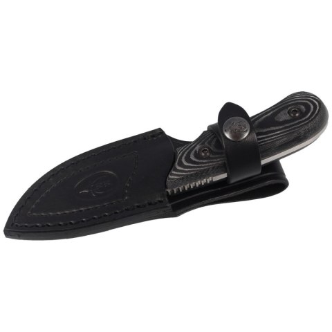 Nóż Muela Full Tang Black Micarta, Satin X50CrMoV15 (IBEX-8M) Muela
