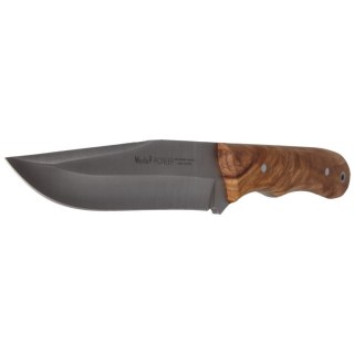 Nóż Muela Full Tang Olive Wood, Satin X50CrMoV15 (PIONEER-14.OL) Muela
