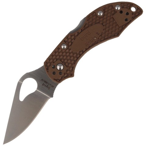 Nóż Spyderco Byrd Robin 2 FRN Brown, Plain (BY10PBN2) Spyderco Inc.