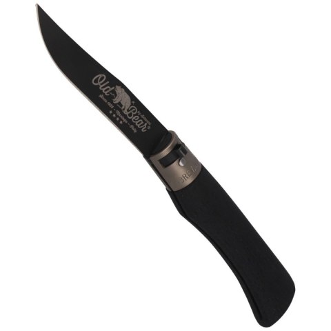 Nóż składany Antonini Old Bear L Total Black, Brass Ring (9303/21_MNK) Old Bear by Antonini Italy