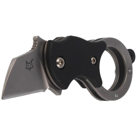 Nóż składany FOX Karambit Mini-TA FRN Black, Bead Blasted (FX-536) FOX