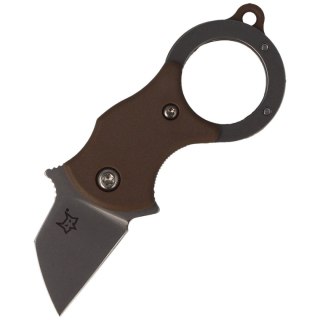 Nóż składany FOX Karambit Mini-TA FRN Coyote, Bead Blasted (FX-536 CB) FOX