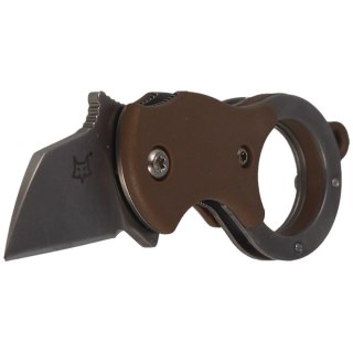 Nóż składany FOX Karambit Mini-TA FRN Coyote, Bead Blasted (FX-536 CB) FOX