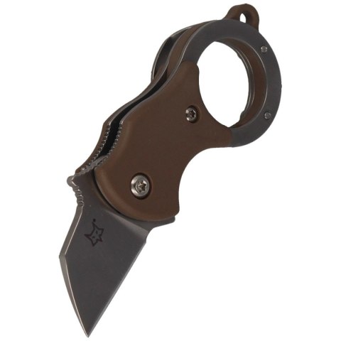 Nóż składany FOX Karambit Mini-TA FRN Coyote, Bead Blasted (FX-536 CB) FOX