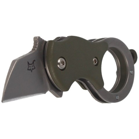 Nóż składany FOX Karambit Mini-TA FRN OD Green, Bead Blasted (FX-536 OD) FOX