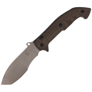 Nóż składany FOX Tracker Meskwaki, Green Micarta 135mm (FX-500) FOX