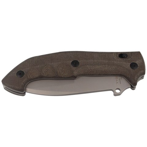 Nóż składany FOX Tracker Meskwaki, Green Micarta 135mm (FX-500) FOX