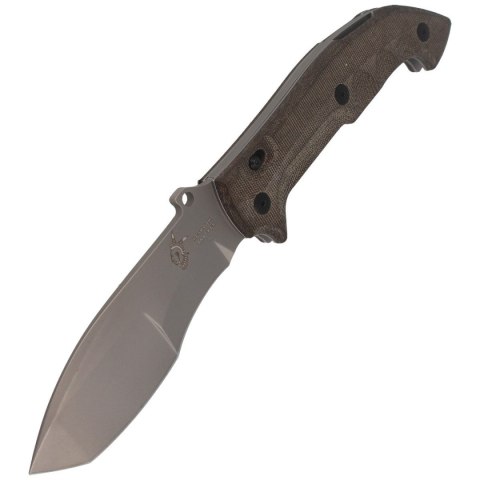 Nóż składany FOX Tracker Meskwaki, Green Micarta 135mm (FX-500) FOX
