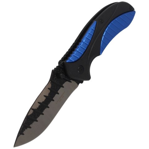 Nóż składany Herbertz Solingen Hit Blue/Black Aluminium/Plastic, Satin/Forged (588212) Herbertz GmbH