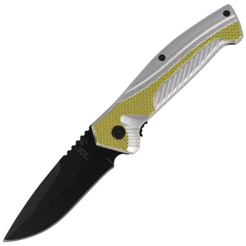 Nóż składany Herbertz Solingen Hit Green / Silver Aluminium, Black Blade (566311) Herbertz GmbH