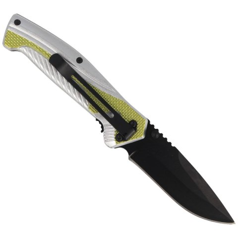 Nóż składany Herbertz Solingen Hit Green / Silver Aluminium, Black Blade (566311) Herbertz GmbH