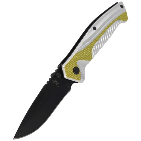 Nóż składany Herbertz Solingen Hit Green / Silver Aluminium, Black Blade (566311) Herbertz GmbH
