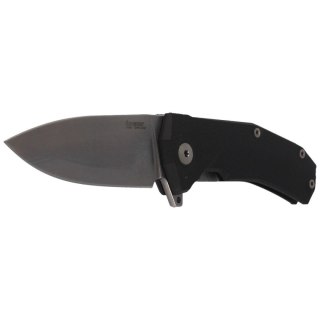 Nóż składany LionSteel KUR Black G10, Stonewashed Sleipner by Molletta (KUR BK) LionSteel