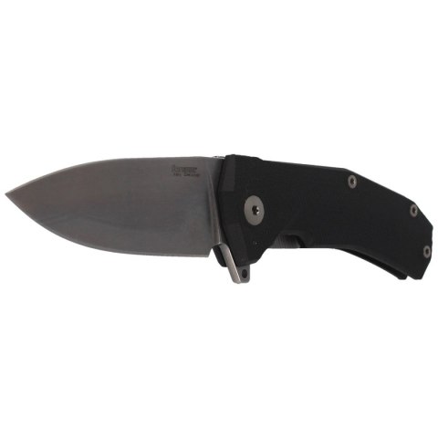 Nóż składany LionSteel KUR Black G10, Stonewashed Sleipner by Molletta (KUR BK) LionSteel