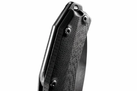 Nóż składany LionSteel KUR Black G10, Stonewashed Sleipner by Molletta (KUR BK) LionSteel