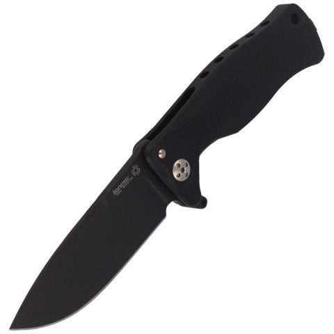 Nóż składany LionSteel SR11A Black Aluminum, Black Sleipner by Molletta (SR11A BB) LionSteel