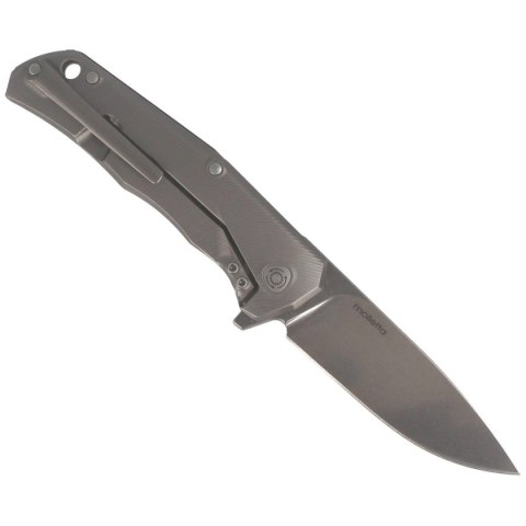 Nóż składany LionSteel T.R.E. G10 Green, Stone Washed Blade (TRE GGR) LionSteel