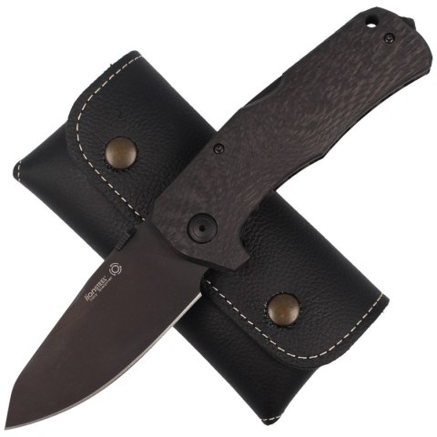 Nóż składany LionSteel TM1 Carbon Fiber, Black Sleipner by Molletta (TM1 CB) LionSteel