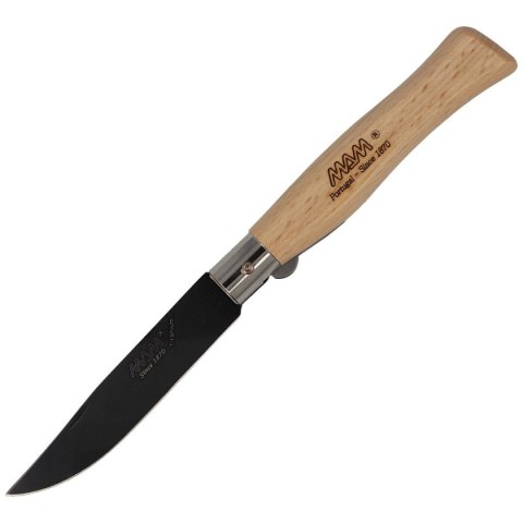 Nóż składany MAM Black Titanium, Beech Wood 105mm (2064) MAM