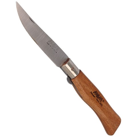 Nóż składany MAM Douro Big Blade Lock Light Beech Wood, Brass HW, Satin 420 (2008-LW) MAM