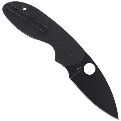 Nóż składany Spyderco Efficient Black G10, Black 8Cr13Mo (C216GPBBK) Spyderco Inc.