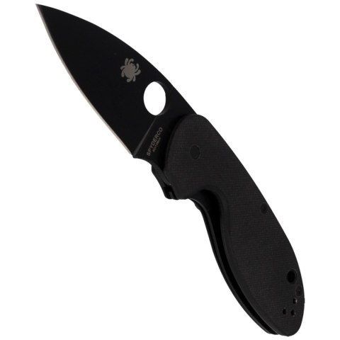 Nóż składany Spyderco Efficient Black G10, Black 8Cr13Mo (C216GPBBK) Spyderco Inc.