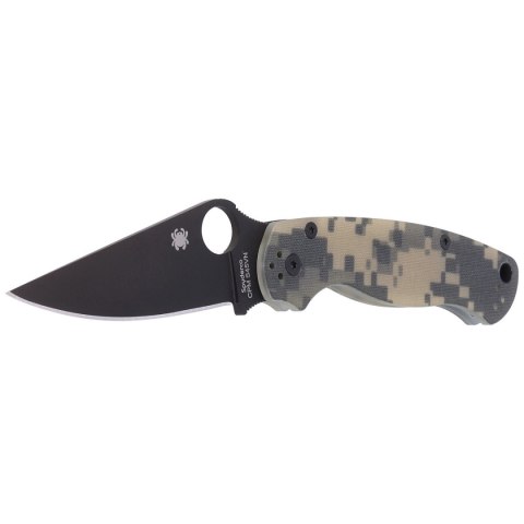 Nóż składany Spyderco Para Military 2 Digital Camo G10, Black DLC CPM S45VN by Sal, Eric Glesser (C81GPCMOBK2) Spyderco Inc.