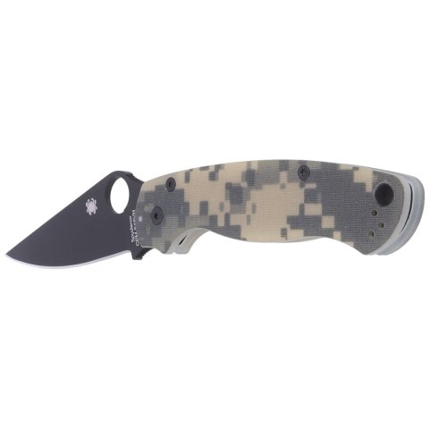 Nóż składany Spyderco Para Military 2 Digital Camo G10, Black DLC CPM S45VN by Sal, Eric Glesser (C81GPCMOBK2) Spyderco Inc.