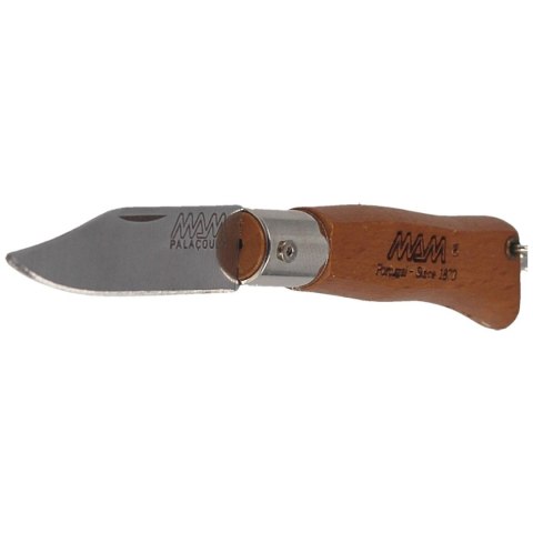 Nóż składany brelok MAM Douro Mini Light Beech Wood, Inox HW, Satin 420 (2002-LW) MAM