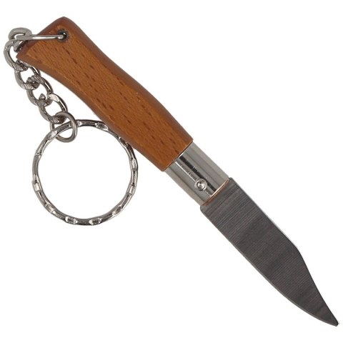 Nóż składany brelok MAM Douro Mini Light Beech Wood, Inox HW, Satin 420 (2002-LW) MAM