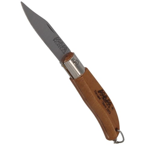 Nóż składany brelok MAM Iberica Mini, Dark Beech Wood, Inox HW, Satin 420 (2000-DW) MAM