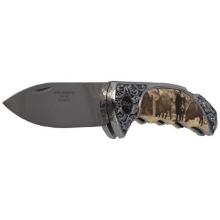 Nóż składany myśliwski motyw dzika Herbertz Solingen Plastic / Stainless, Mirror 420 (ART000401 - 588611) Herbertz GmbH