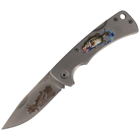 Nóż składany wędkarski motyw ryb Herbertz Solingen Stainless, Satin (585809) Herbertz GmbH