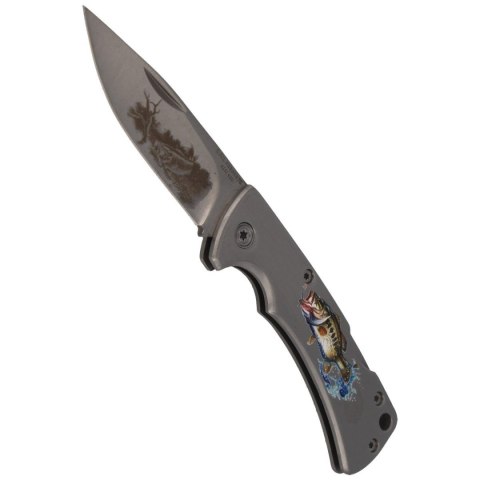 Nóż składany wędkarski motyw ryb Herbertz Solingen Stainless, Satin (585809) Herbertz GmbH