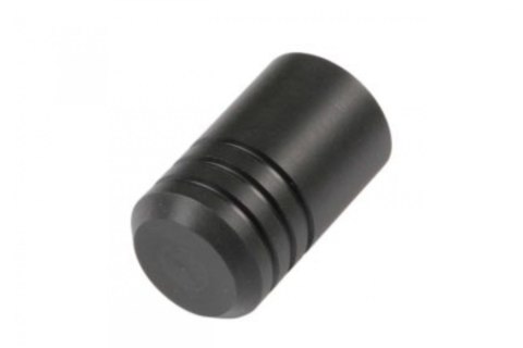 Czarna pokrywka na zawór ładowania Foster