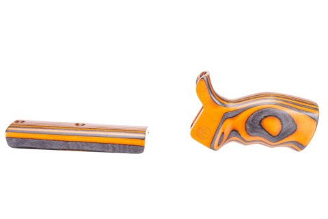 Grip + baka policzkowa Airmaks Katran Orange Lamino