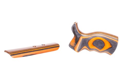 Grip + baka policzkowa Airmaks Krait Orange Lamino