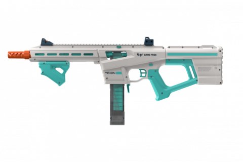 Karabin blasterowy Game Face Trion na naboje piankowe niebieski