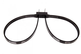 MFH kajdanki jednorazowe czarne 1szt.