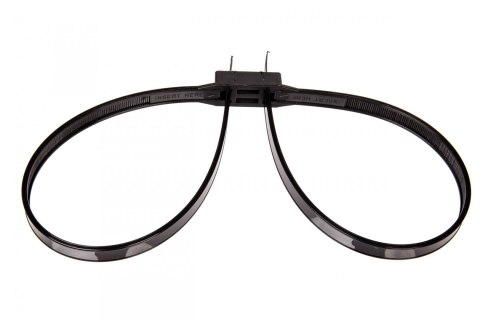 MFH kajdanki jednorazowe czarne 1szt.