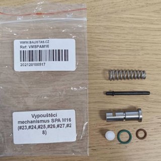 Mechanizm spuszczania powietrza SPA M16 (#23,#24,#25,#26,#27,#28)